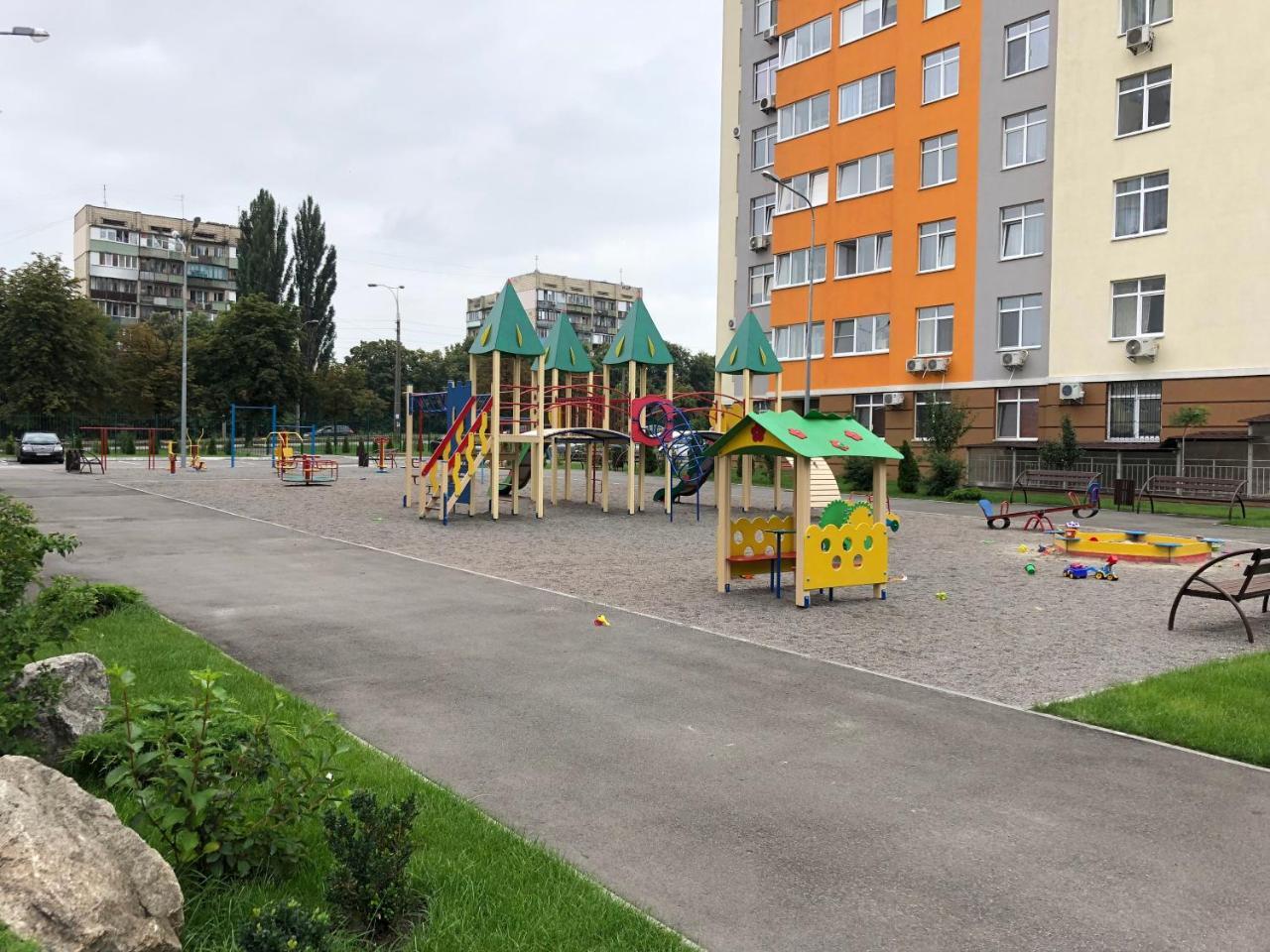 Стильна Та Простора Квартира Kijów Zewnętrze zdjęcie